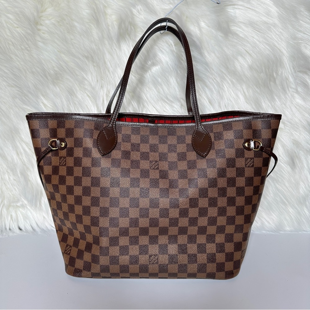Louis Vuitton DE Neverfull MM Cherry Tote